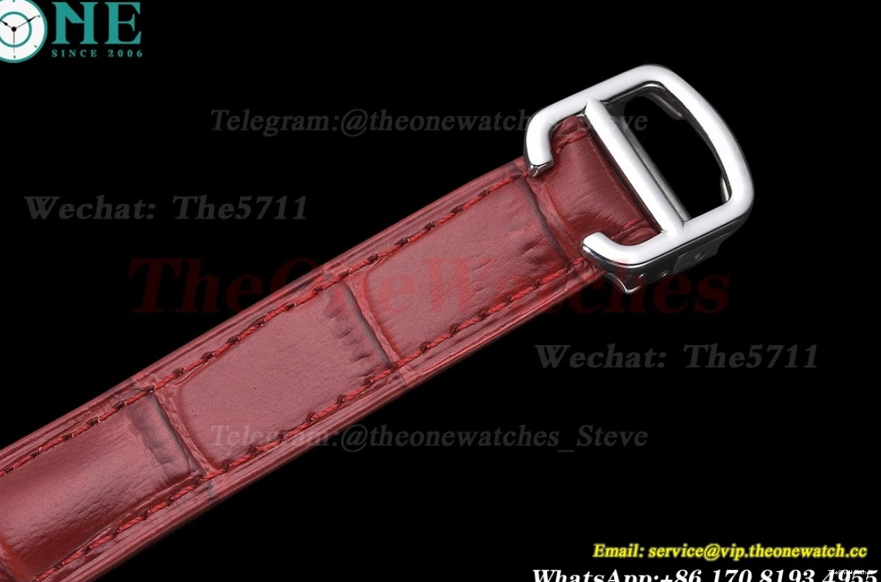 NH05 Cartier Red Ballon Dial LE Bleu GDF 33mm De SS 0416